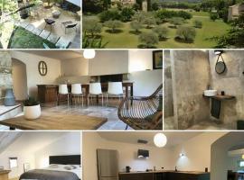 Mas provençal, parc de 6000m2, Lourmarin à pied, villa en Lourmarin