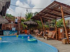 El Zoo Hostel, Bar & Pool, hotel v destinaci Palomino