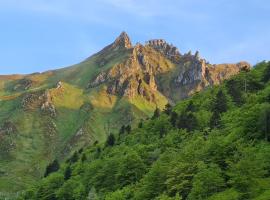 Viesnīca chalet le balcon du Sancy - location du samedi au samedi - linge de lits fournis - option ménage fin de séjour non proposée pilsētā Lemondora, netālu no apskates objekta Val de Courre Ski Lift