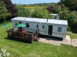 Glebe Farm Holidays, glamping site in Newport