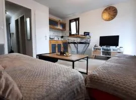 Super appartement Cocooning vu Mont Blanc