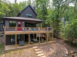 New Construction Lakefront Home with Private Dock Fire Pit Hot Tub