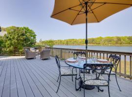 Beautiful Bourne Home Rental with Waterfront Deck!, hotel in Bourne