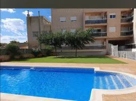 1 bajo con 2 Terrazas piscina y jardin