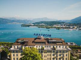 Art Deco Hotel Montana Luzern, hótel í Luzern