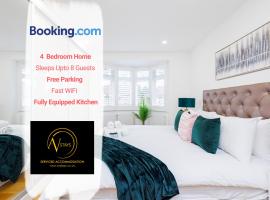 Luxury Home by AV Stays Short Lets Sidcup, luxury hotel in Sidcup