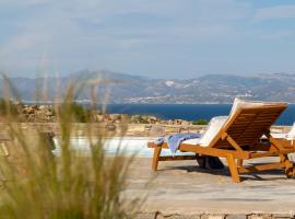 Kallirroe Deluxe Villa with Sea View and Pool, hôtel à Kampos Paros