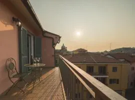 [Attico Dogliani] vista Langhe