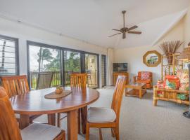 Oceanfront 1 BR Condo at Kaha Lani KL309, hotel with parking in Kapaa