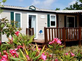 Mobilhome «des Salines» * 6 personnes *3 Chambres, kemp v destinaci Sigean