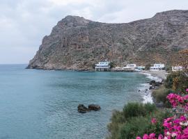 Zorbas Apartments-Am Strand von Lentas, hotel di Léntas