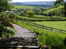 Barley Cottage - 5* Cyfie Farm with log burner and private covered hot tub