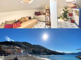 JOY BAMBOO, Downtown, three min from the Sea, appartamento a Bogliasco