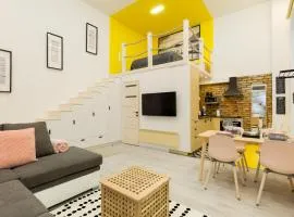 Pastel paradise with a ray of sunshine