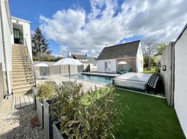 Propriété Ker Dagouët avec piscine chauffée, hotell i Carnac