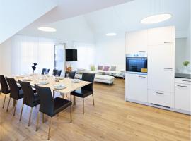 Exklusive 4.5 Zimmer Wohnung für Familien und Business، فندق رخيص في Eschenz