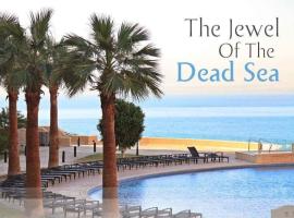 Dead Sea Jordan Sea View Samarah Resort Traveler Award 2024 winner, beach rental in Sowayma