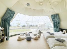 amazing view room 2 - Vacation STAY 66283v，Kushima的豪華露營地點