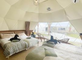 amazing view room 2 - Vacation STAY 66289v، خيمة فخمة في Kushima