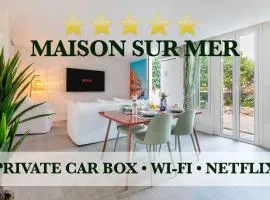 MAISON SUR MER - Garage & Jardin Privè