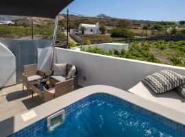 Potamida Suites، فندق في Vóthon