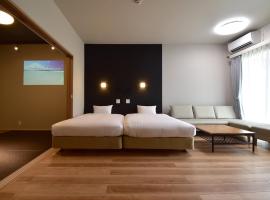 Rakuten STAY MOTEL Kujukurihama Katakai 101 1LDK with BBQ terrace pet allowed，Kujukuri的汽車旅館