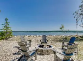 Baileys Harbor Waterfront Vacation Rental with Grill