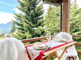 Alpine Majestic Escape - Balcone sulle Piste di Sci, lejlighed i Champoluc