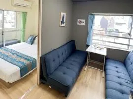 日本橋徒歩3分/黒門市場徒歩6分/難波駅徒歩8分/通天閣・道頓堀・心斎橋徒歩圏内/WIFI有り