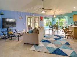 Vibrant Sebastian Home Screened Porch and Lake View