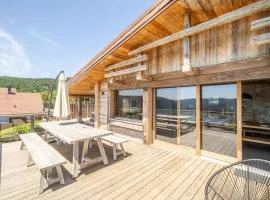 Chalet 14p vue lac, spa et sauna