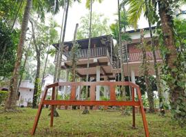 Serenity Villa and Treehouse, orlofshús/-íbúð í Palakkad