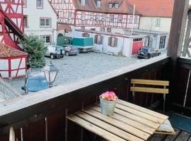 Mitten in den Weinbergen, cheap hotel in Sommerhausen