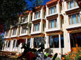 Hotel Zion, hotel Kushok Bakula Rimpochee repülőtér - IXL környékén Lehben