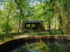 Tiny house lumen, hotel with pools in Saint-Martin-Curton
