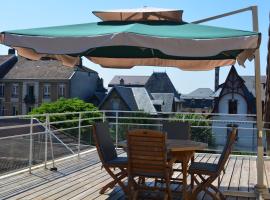 Appartement-terrasse parking privé Meublé de Tourisme 4 étoiles、ベルフォールのホテル