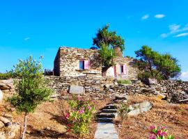 OWL’S NEST/THE PINK COTTAGE, hotel din Ioulida