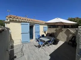 Charmante villa climatisée T2 mezzanine, 6 pers, terrasse ensoleillée, proche plage et commerces - FR-1-106-37