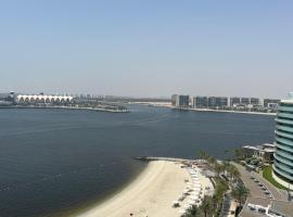 Al muneera - Al rahba1 - 1202A Private see view room Shearing apartment, beach hotel in Abu Dhabi