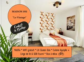 Studio LE VINTAGE - Maison 1911 - confort & prestige, hotel near Pottery Museum, Gien