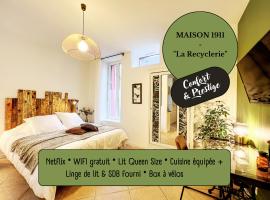 Studio LA RECYCLERIE - Maison 1911 - confort & prestige, hotel in Gien