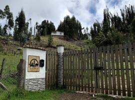 Sutatausa에 위치한 반려동물 동반 가능 호텔 Cabaña en la Montaña, 2 Habitaciones
