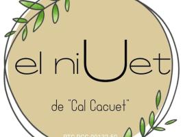 El Niuet de Cal Cacuet, la teva escapada rural.、Aviáのペット同伴可ホテル