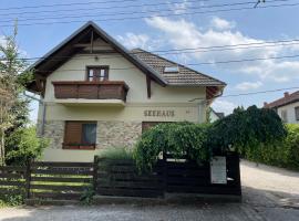 See Haus - Podmaniczky Szállás, Bor, Balaton, holiday rental in Balatonföldvár