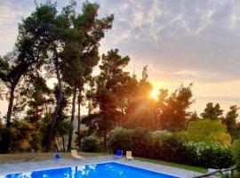 nikol villa elani, hotel v destinaci Siviri