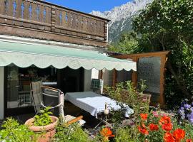 Ferienhaus Abendfrieden, hytte i Mittenwald