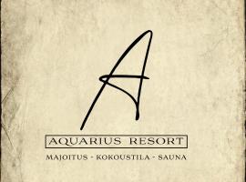 Aquarius Resort, viešbutis su vietomis automobiliams mieste Lappajärvi