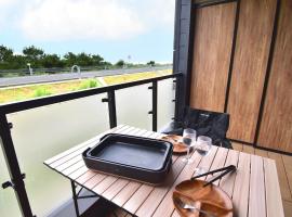 Rakuten STAY MOTEL Kujukurihama Katakai 203 1LDK with BBQ terrace，Kujukuri的汽車旅館