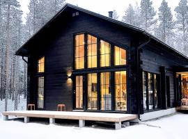Black Work Levi Aarni, cabaña o casa de campo en Kittilä