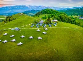 Ursa Mica Glamping Resort, viešbutis mieste Širnea